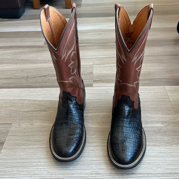 Tony Lama Caiman Boots - Picture 1 of 4